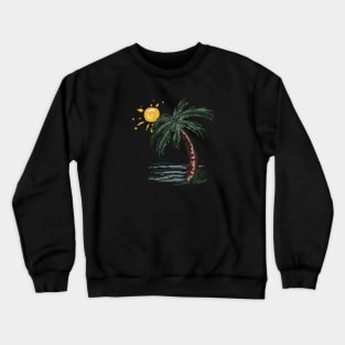 Palm tree design Crewneck Sweatshirt